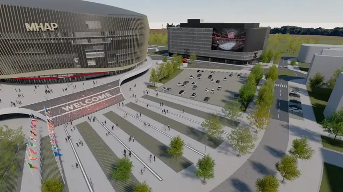 Viitoarea arenă de 400 de milioane de euro din Pardubice
