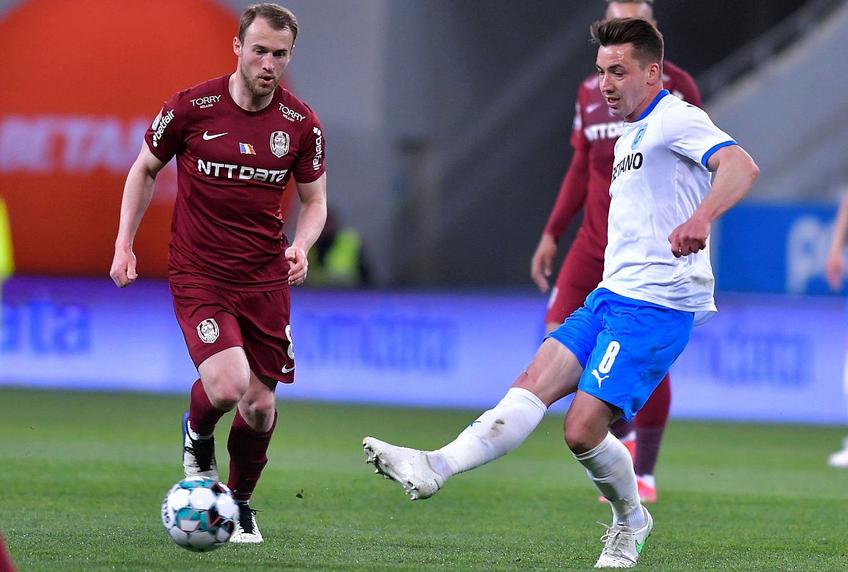 Craiova și CFR Cluj au dezamăgit în derby-ul ultimei etape din sezonul regulat // FOTO: Facebook @UCVOficial