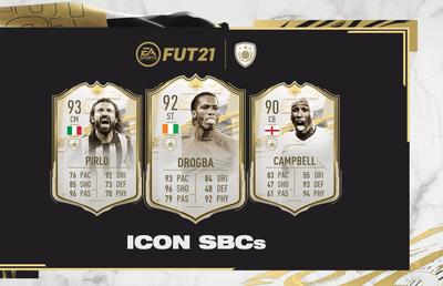 Trei carduri noi de tip ICON disponibile în SBC-urile din FIFA 21! Cu cine poți să-ți completezi echipa