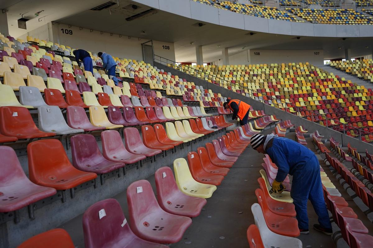 Arena Națională 12 04 2021 / FOTO: Facebook @CompaniaMunicipalaEnergeticaServiciiBucuresti