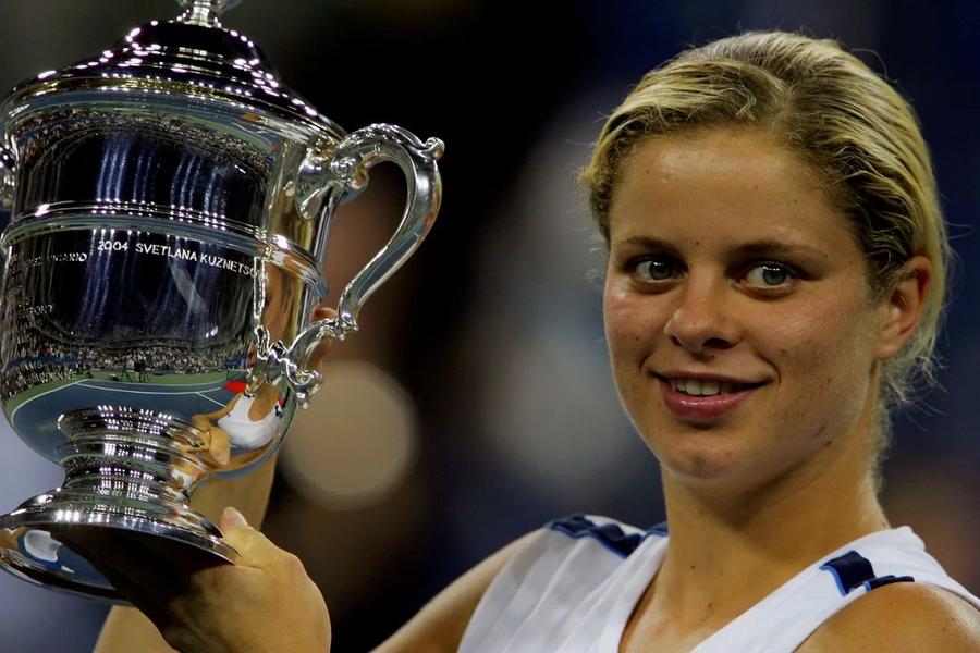Kim Clijters/ Foto: wta.tenis Kim Clijsters a intervenit în duelul Halep - Wozniacki: „În mintea ei, asta crede”