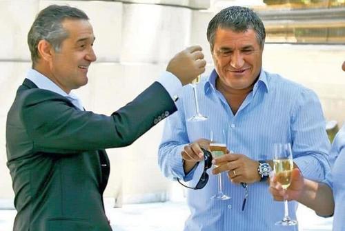 Imagine de arhivă cu Gigi Becali și Victor Becali / foto: GSP