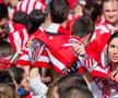 Athletic Bilbao a sărbătorit câștigarea Cupei Spaniei pe apă/ foto Imago Images