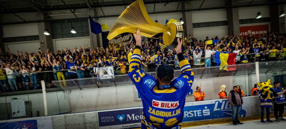 Sărbătoare sub Tâmpa, Corona Brașov a câștigat în premieră Erste Liga
