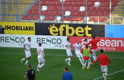 Hermannstadt, prima victorie în deplasare din iulie! UTA, „electrizată” de hat-trick-ul lui Paraschiv » Cum arată clasamentul din play-out + notele meciului