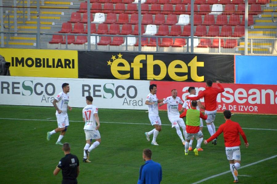 Hermannstadt a pus-o la respect pe UTA Hermannstadt, prima victorie în deplasare din iulie! UTA, „electrizată” de hat-trick-ul lui Paraschiv » Cum arată clasamentul din play-out + notele meciului