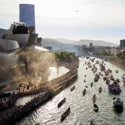 Athletic Bilbao a sărbătorit câștigarea Cupei Spaniei pe apă/ foto Imago Images