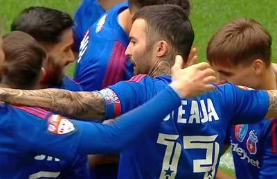 Steaua - Metaloglobus 3-1 » Spectacol în Ghencea: puști de 18 ani cu „dublă”, gol cu călcâiul + Prima reușită a oaspeților în play-off!