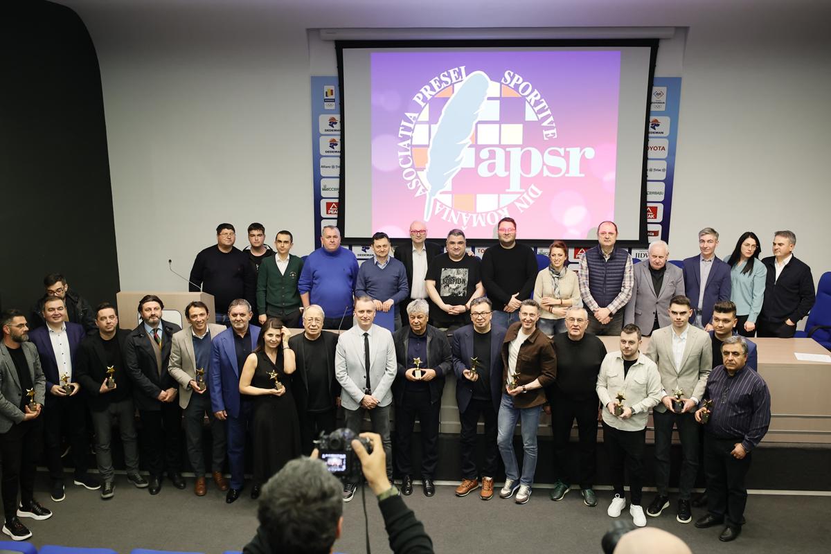 Gazeta Sporturilor, premiată la Gala Asociației Presei Sportive 2024 » Ovidiu Ioanițoaia, Mihai Mironică și Alexandru Barbu, printre laureați