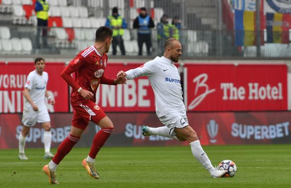 Denis Alibec a fost MVP în repriza a doua din Sepsi - Farul, dar trebuia să iasă la pauză!