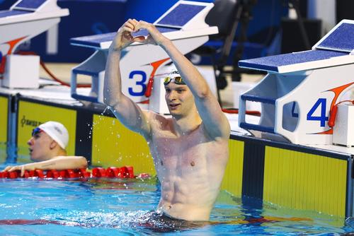 Patrick Dinu după ce a devenit campion național   FOTO Roxana Fleșeru
