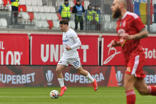Eduard Radaslavescu a marcat primul gol al celor de la Farul în victoria de la Sepsi, 4-1. FOTO: Bogdan Bălaș (GSP)