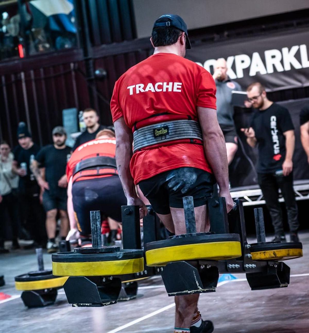 Matei Trache, sportiv în Strongest Man
