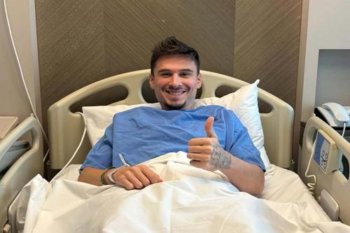 Dorin Rotariu, operat la menisc / foto: instagram @rotariudorin