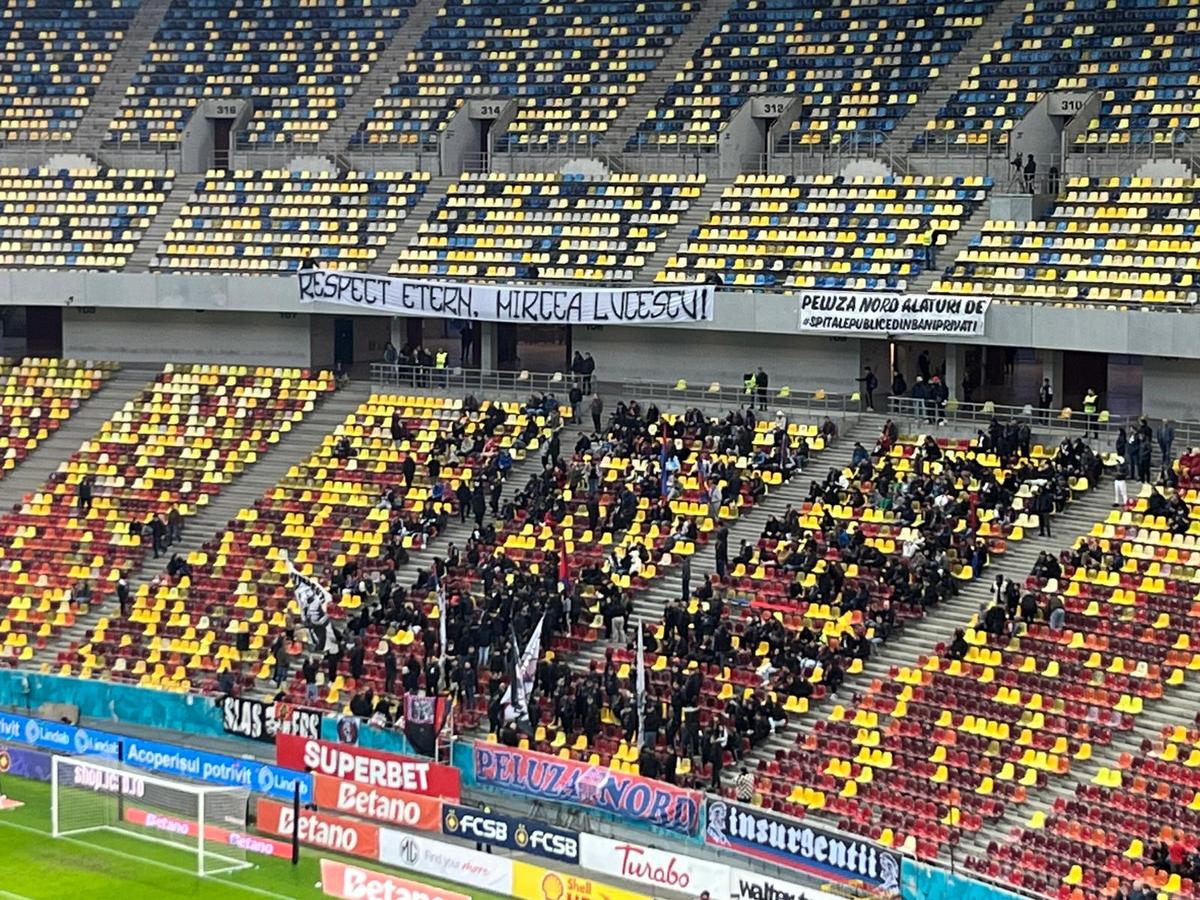 FCSB, omagiu pentru Mircea Lucescu la meciul cu Oțelul