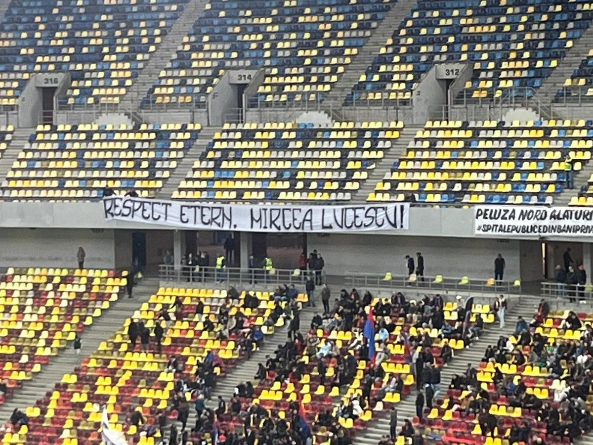 FCSB, omagiu pentru Mircea Lucescu la meciul cu Oțelul