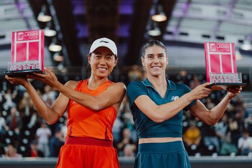 Sorana Cîrstea și Shuai Zhang, campioane la Linz/Foto: Imago Images
