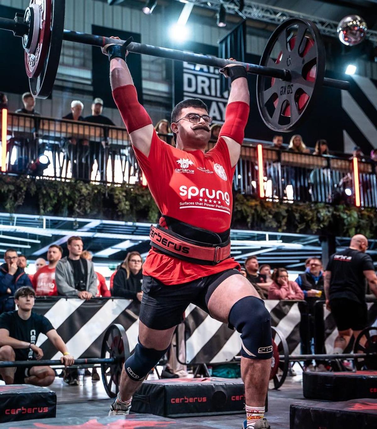 Matei Trache, sportiv în Strongest Man