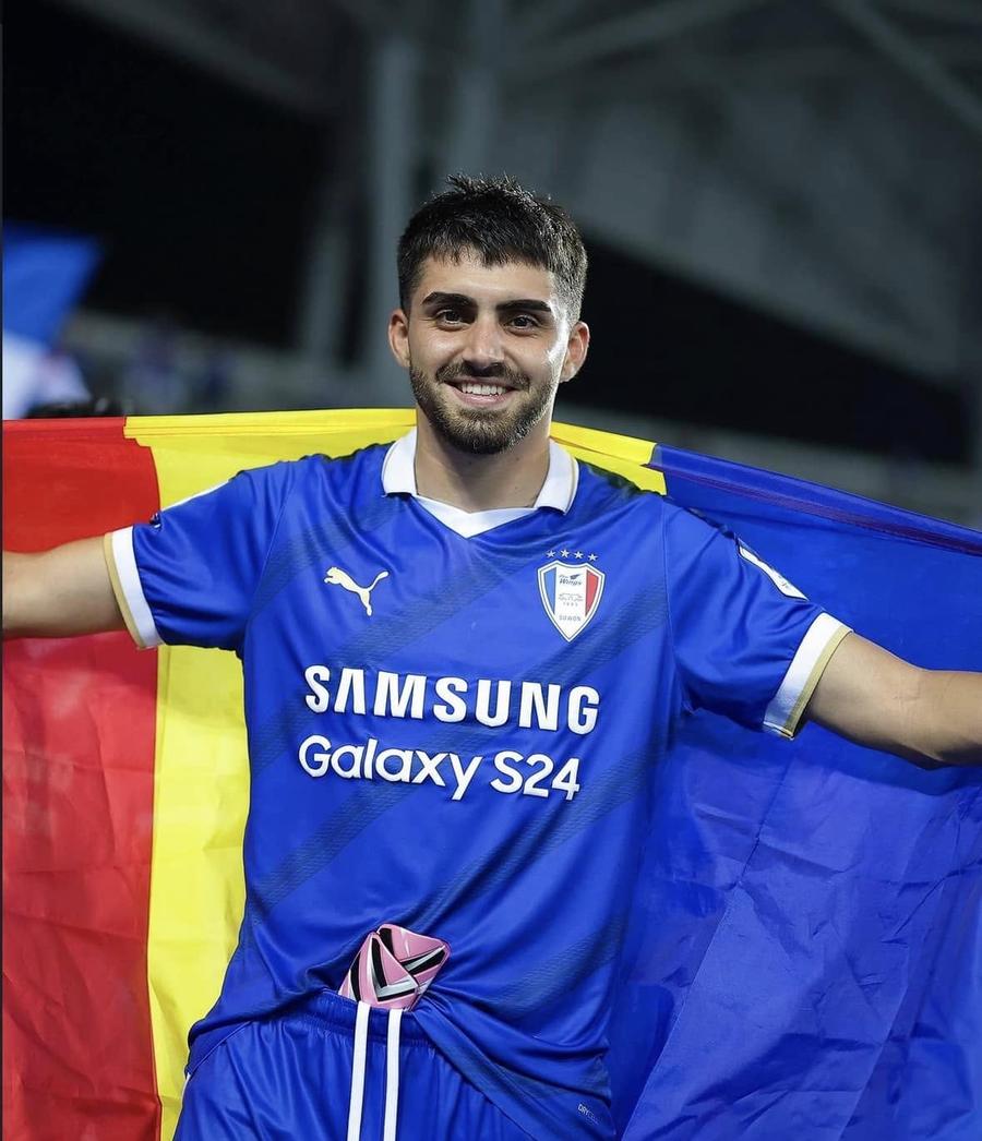 Sebastian Mailat încă speră să țină tricolorul pe umeri în calitate de jucător al echipei naționale. Foto: facebook.com/sebastian12mailat Sebastian Mailat, confesiunile omului-locomotivă de la Botoșani: „Mi-aș da un salariu de 50.000 euro pe lună!” + Conflict în vestiarul lui CFR: „S-au împins, unul a căzut”