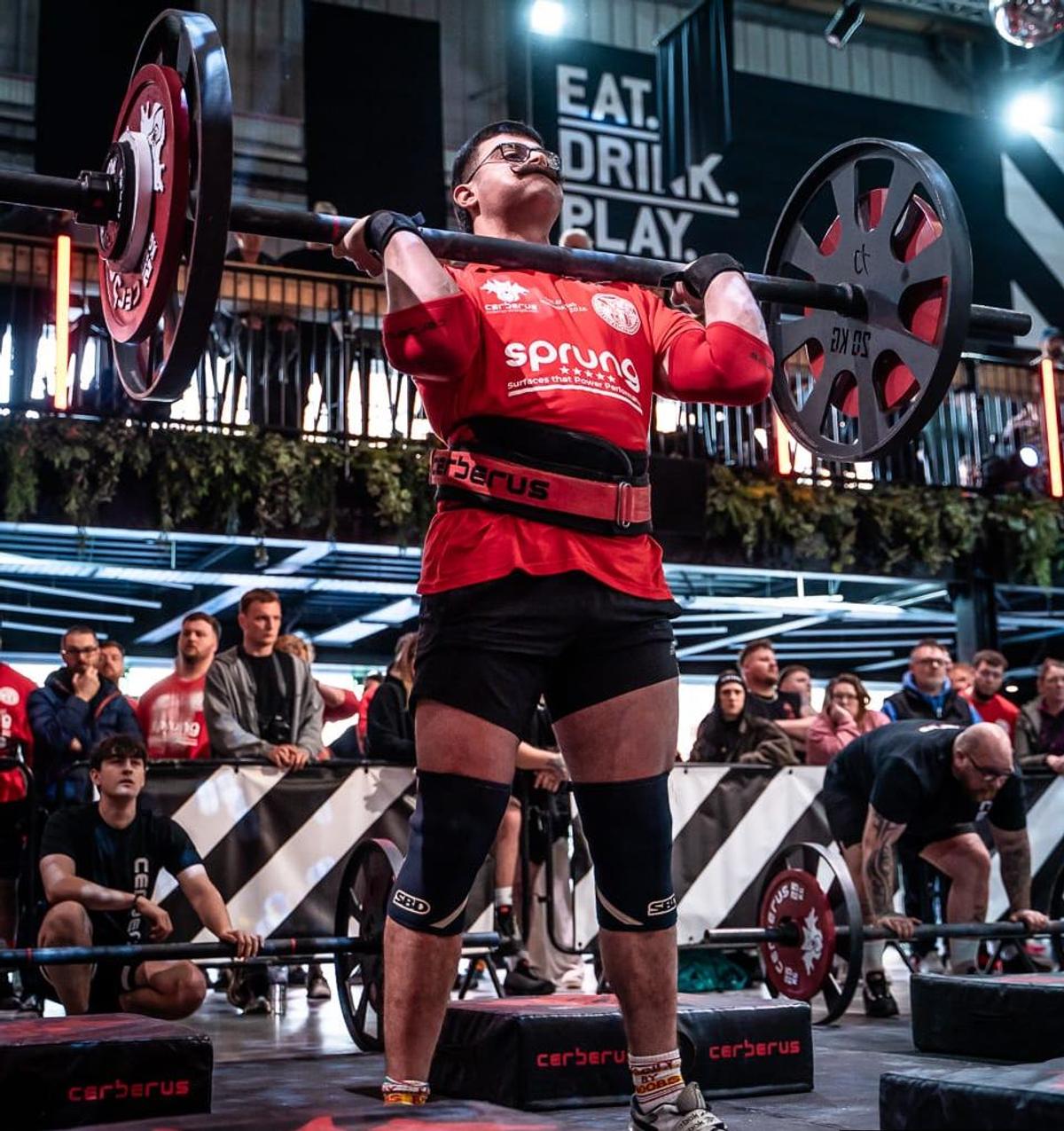 Matei Trache, sportiv în Strongest Man