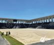 Imagini noi de la Stadionul Rapid! A început montarea gazonului pe arena din Giulești