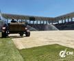 Imagini noi de la Stadionul Rapid! A început montarea gazonului pe arena din Giulești