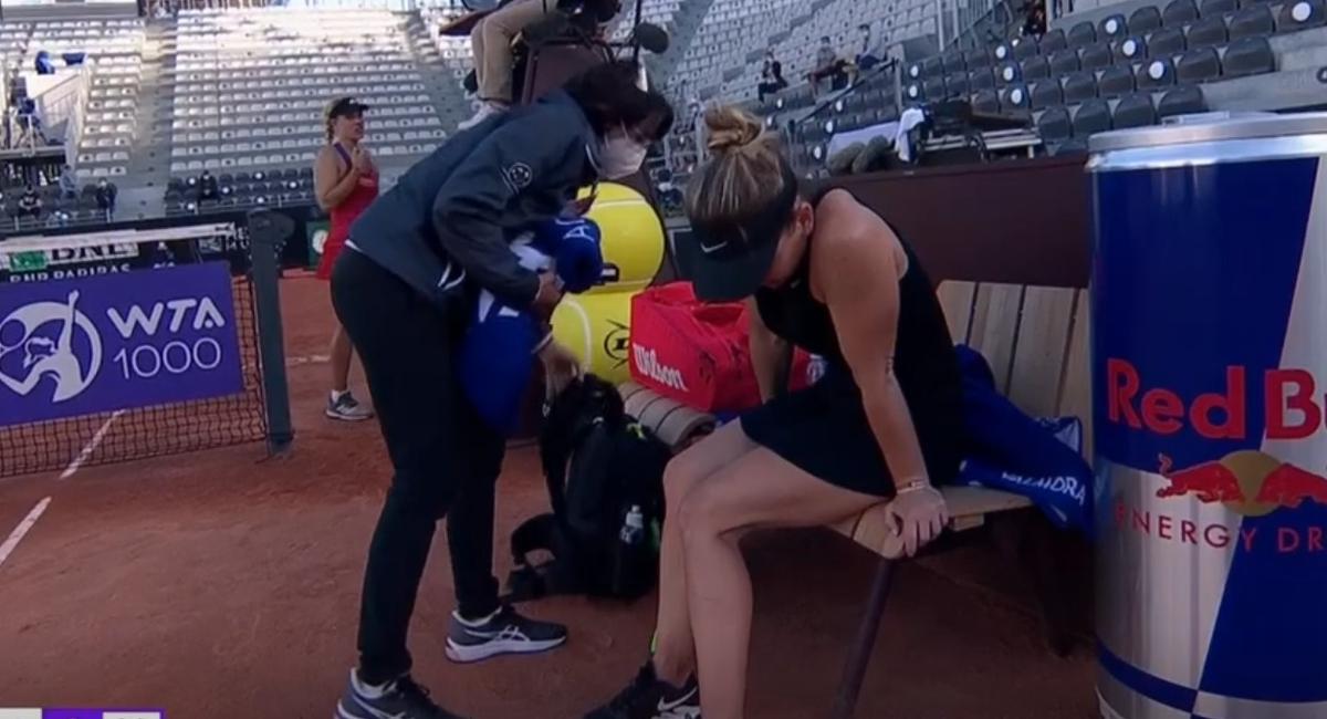 Halep, ABANDON la Roma! În lacrimi după o accidentare dureroasă » Simona a părăsit arena șchiopătând
