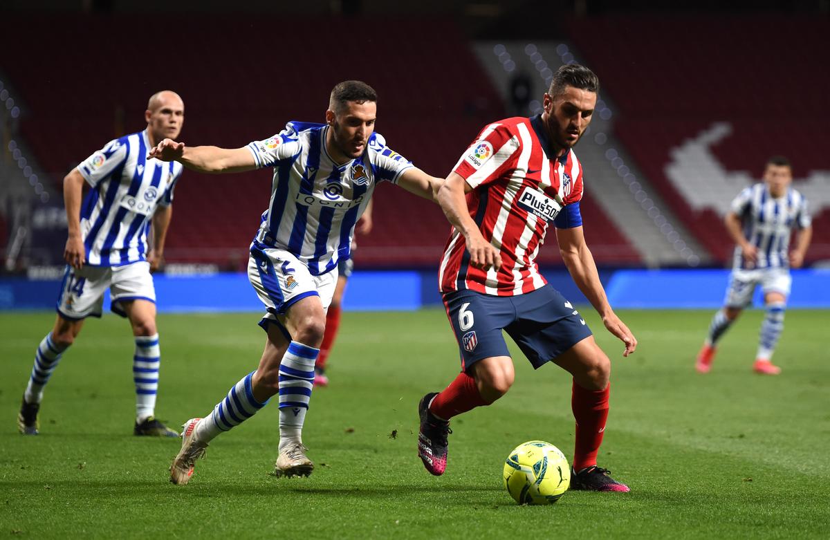 Altetico Madrid, tot mai aproape de titlu în Spania! Victorie mare cu Sociedad » Clasamentul + CALCULE