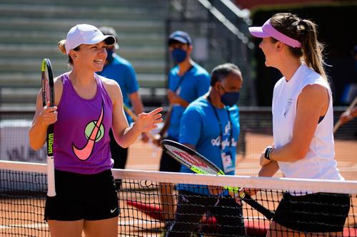 Simona Halep și Elina Svitolina
Foto: Imago