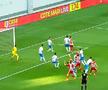 CSU Craiova - Sepsi, penalty nedat de Feșnic / FOTO: Capturi @Digi Sport 1