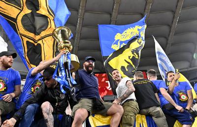 Galeria lui Inter a scandat „Dinamo, Dinamo!” în timpul finalei Cupei Italiei! Cum s-a ajuns aici