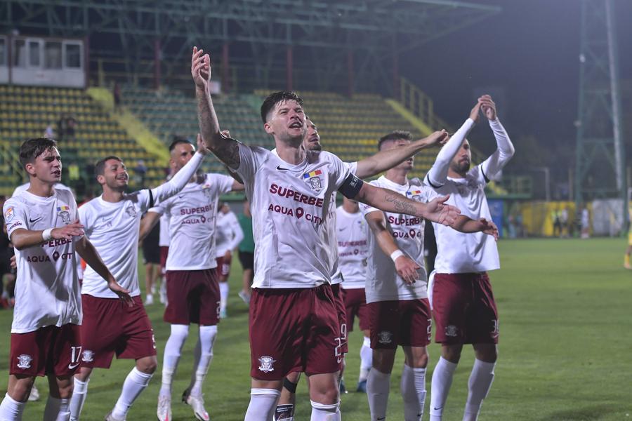 Pentru rapidiști, Mioveni e a doua casă, după cele 7 meciuri jucate aici în acest sezon Misiunea finală, Mioveni! Rapid, obligată să câștige să câștige ultima partidă a sezonului