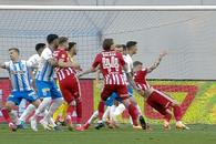 Penalty nedat în prima repriză din CSU Craiova - Sepsi » Mihai Stoica, ironie la adresa lui Feșnic