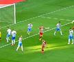 CSU Craiova - Sepsi, penalty nedat de Feșnic / FOTO: Capturi @Digi Sport 1