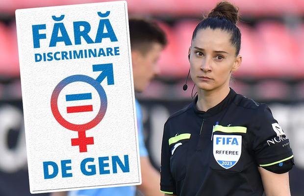Susținere pentru Iuliana Demetrescu » Arbitrii de la FC Voluntari - FC Botoșani sunt primii care protestează împotriva lui Gigi Becali!