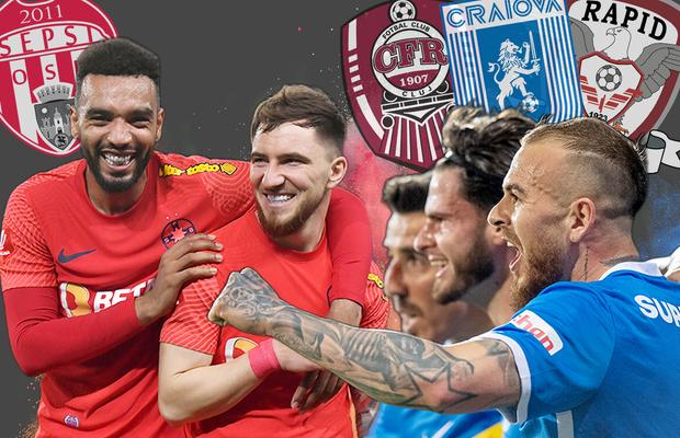 Titlul se decide la „indirecte”! Aliații Farului: Rapid, CFR și Craiova! Cu FCSB e doar Sepsi