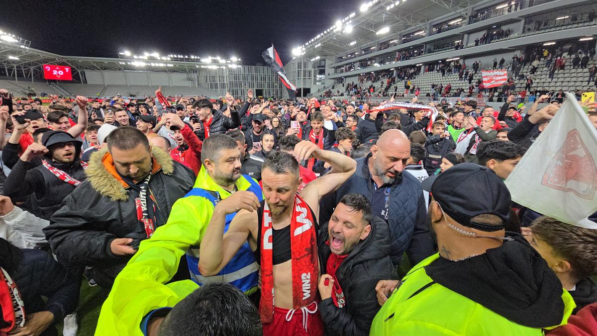 Imagini tari după Dinamo - UTA