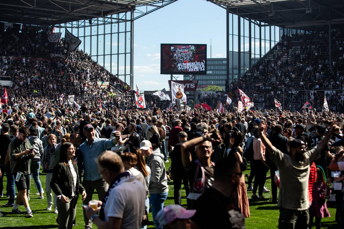 St. Pauli a sărbătorit promovarea