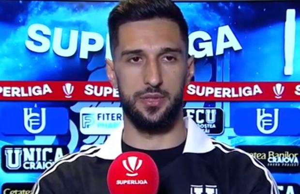 Jucătorul Craiovei a spus ce s-a întâmplat în vestiar, după ce a intrat Mititelu: „E supărare mare”