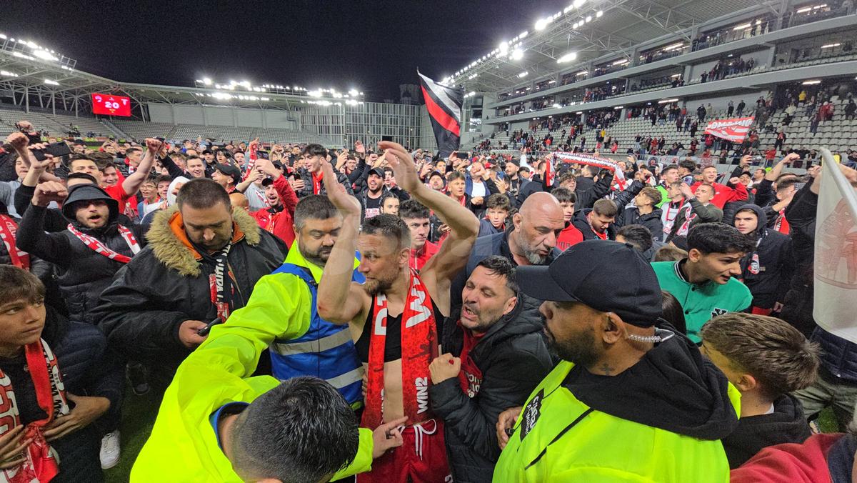 Imagini tari după Dinamo - UTA