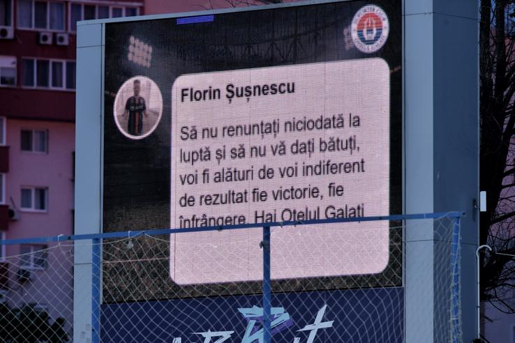Publicul gălățean înainte de Oțelul - FC Botoșani // foto: Cristi Preda, GSP