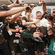 St. Pauli a sărbătorit promovarea/ foto Imago Images