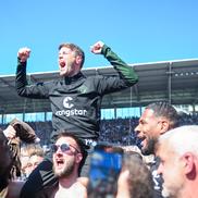St. Pauli a sărbătorit promovarea/ foto Imago Images