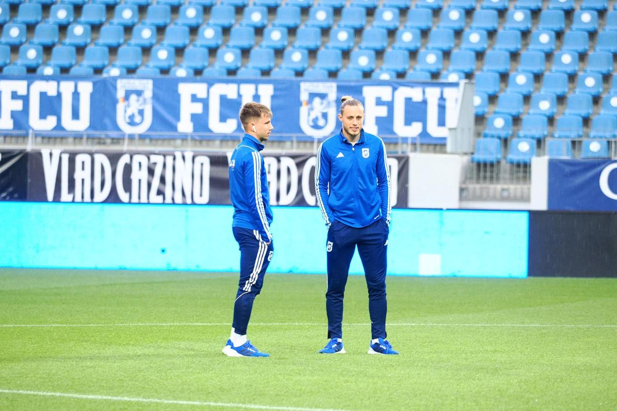 Imagini înainte de FCU Craiova - Hermannstadt