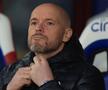 Erik ten Hag, în timpul partidei cu Crystal Palace. Sursă FOTO: Imago