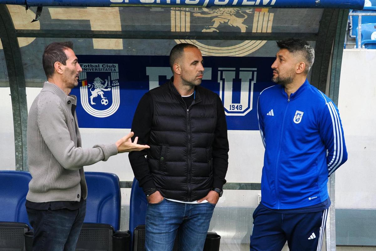 Imagini înainte de FCU Craiova - Hermannstadt