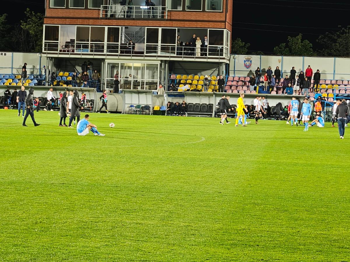 FC Voluntari - U Cluj 0-1 » Ilfovenii au jucat modest și au retrogradat direct