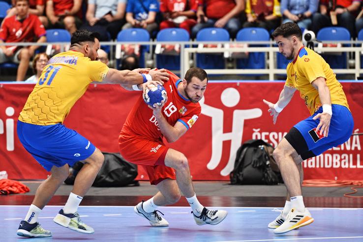 Cehia - România, baraj pentru CM de handbal masculin/ foto: Imago Images