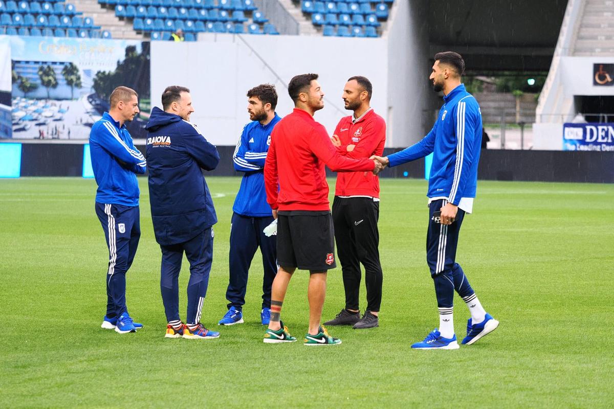 Imagini înainte de FCU Craiova - Hermannstadt