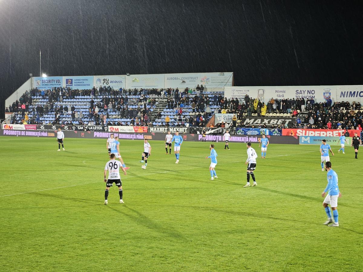 FC Voluntari - U Cluj 0-1 » Ilfovenii au jucat modest și au retrogradat direct
